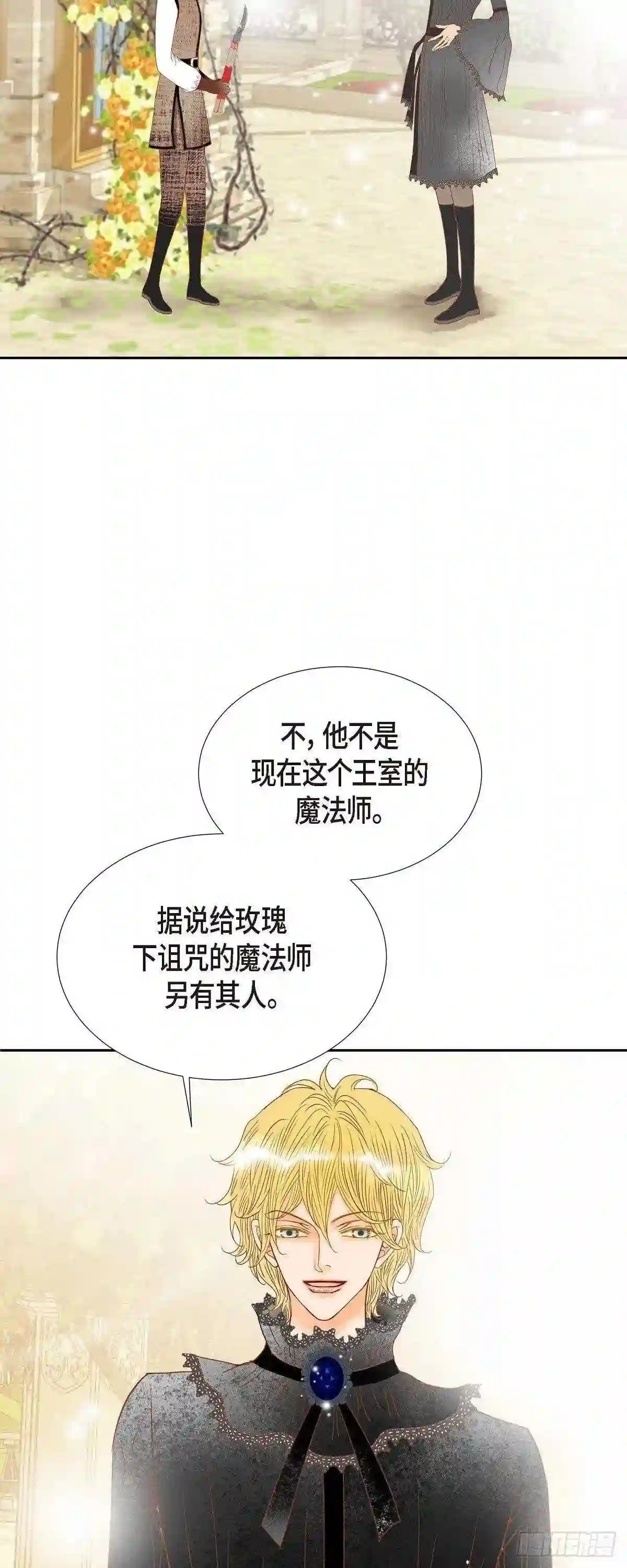 美女是毒药漫画,24.別宫的王室魔法师3图