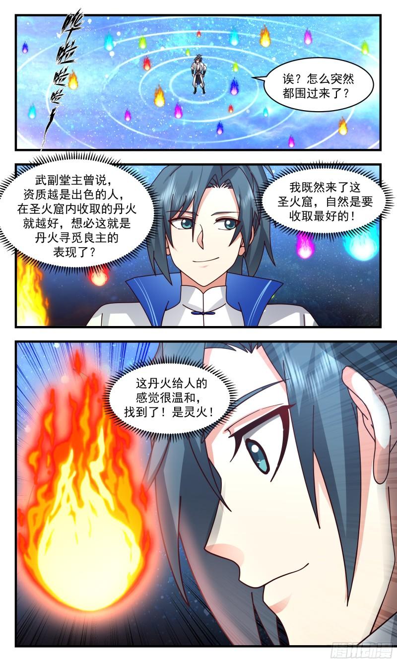 武炼巅峰txt下载全本漫画,神兵界篇-诡异白火10图