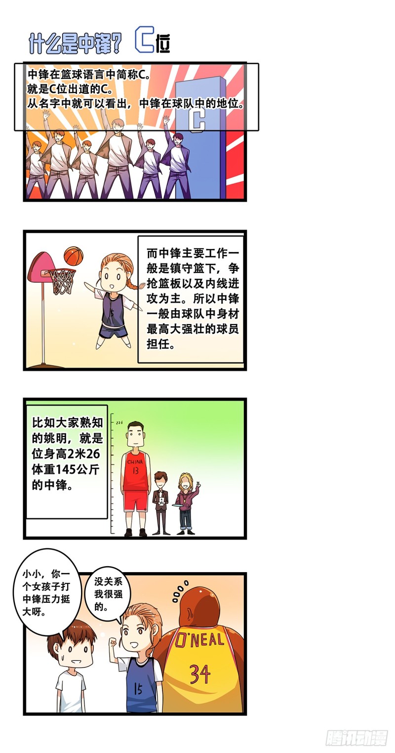 女友打中锋漫画,6：角力13图