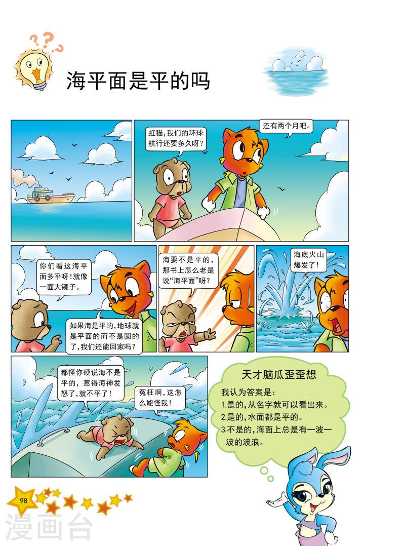 虹猫蓝兔十万个为什么之自然卷漫画,第12话 3图