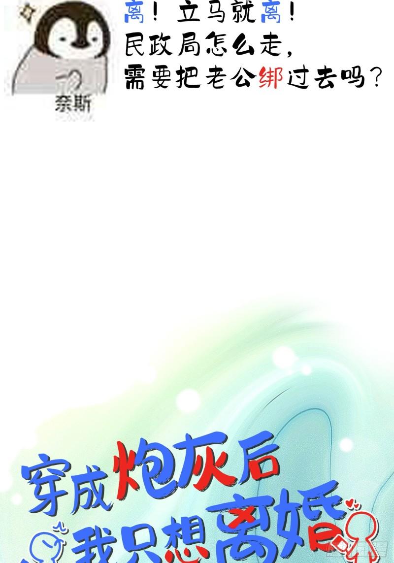 穿成炮灰后我只想离婚漫画,预告4图