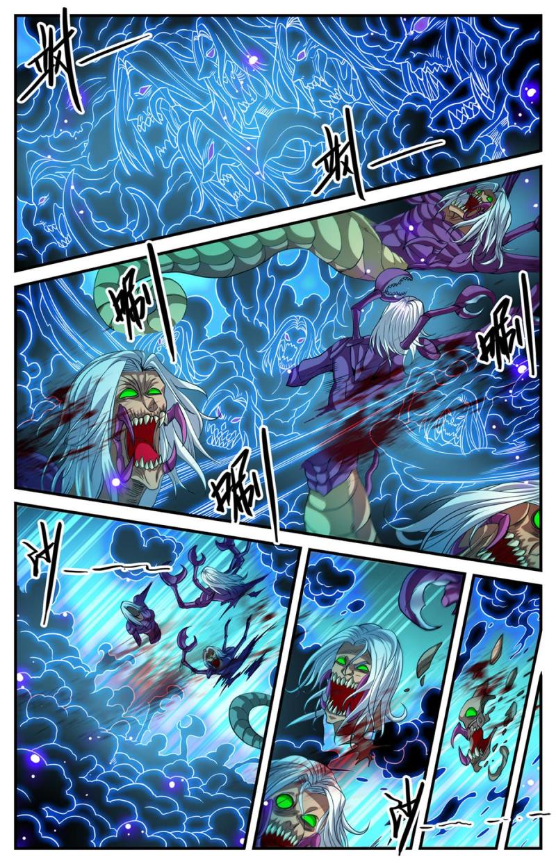 全职法师漫画,912 影煞-千军万马8图