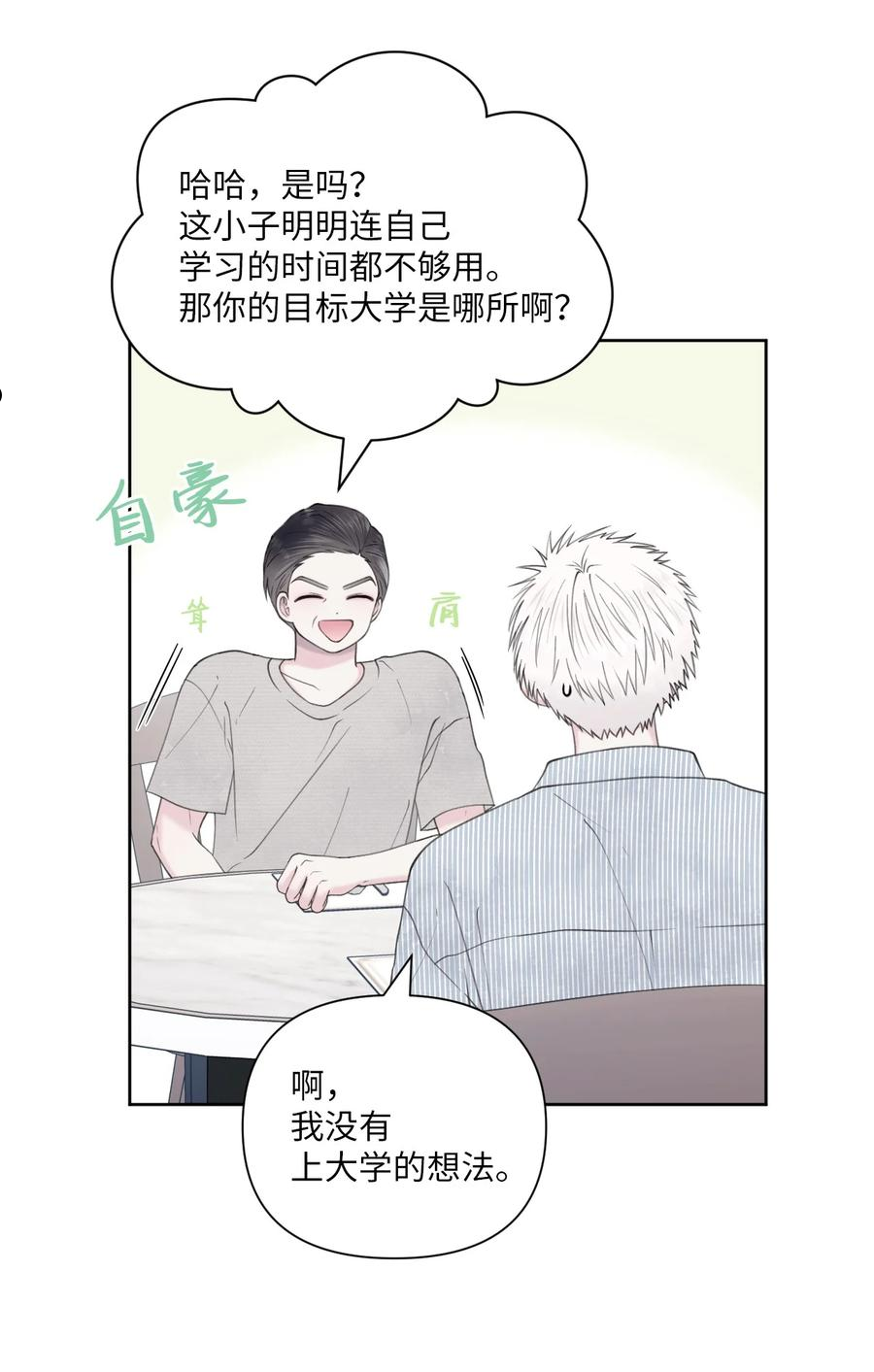 视线尽头，30度漫画,36 请吃饭45图