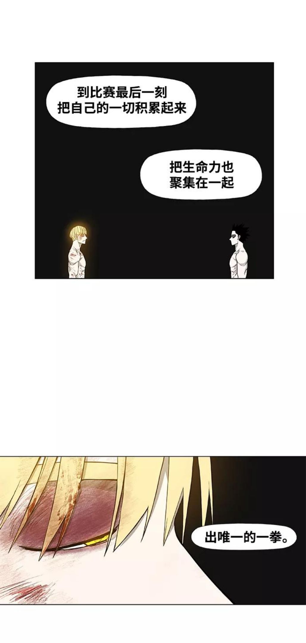 拳击手漫画,第101话 光（2）78图