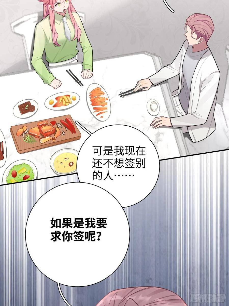 谈恋爱不如苟男团漫画,第60话，签其他艺人？36图