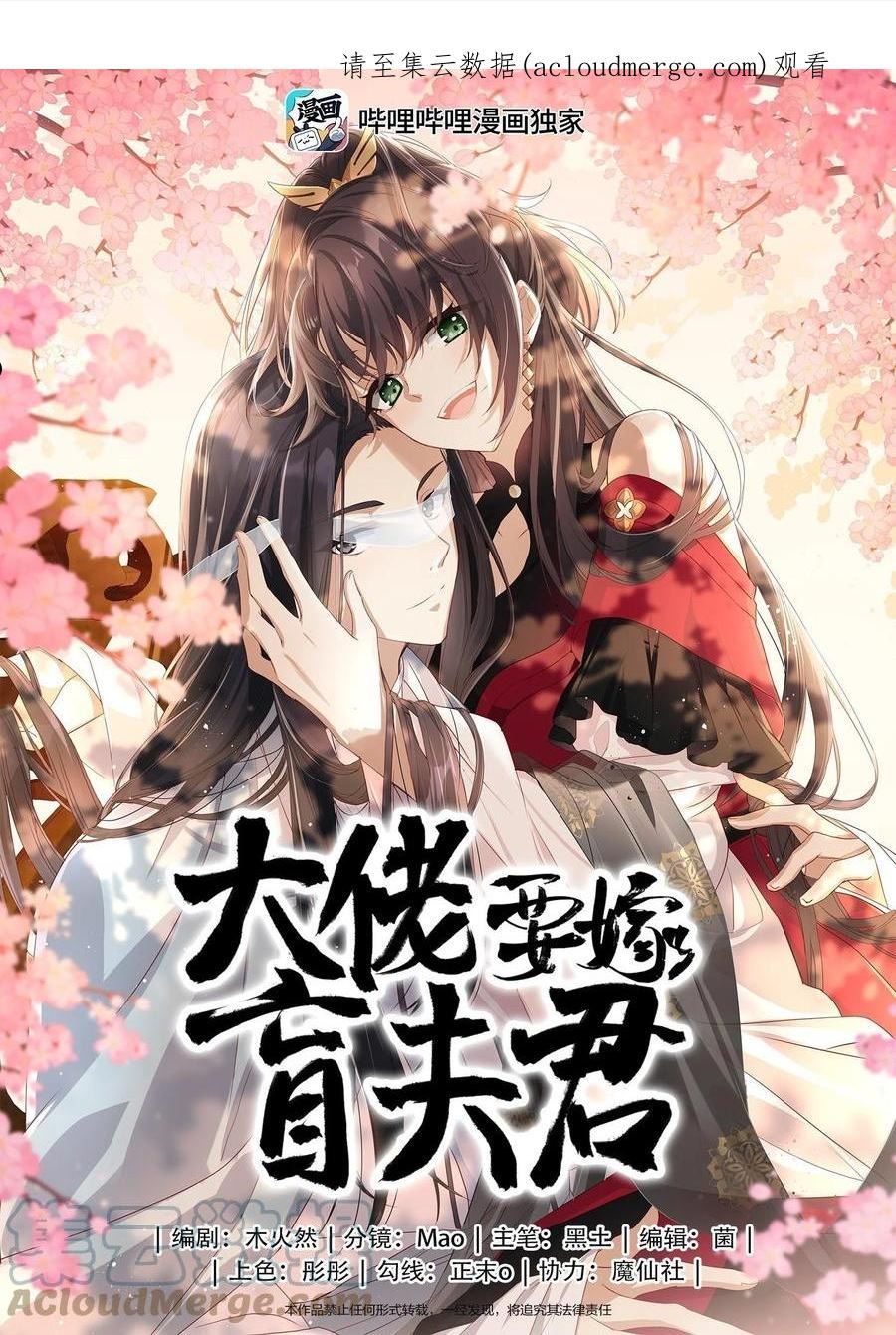 大佬要嫁盲夫君漫画,025 有没有舒服点？1图