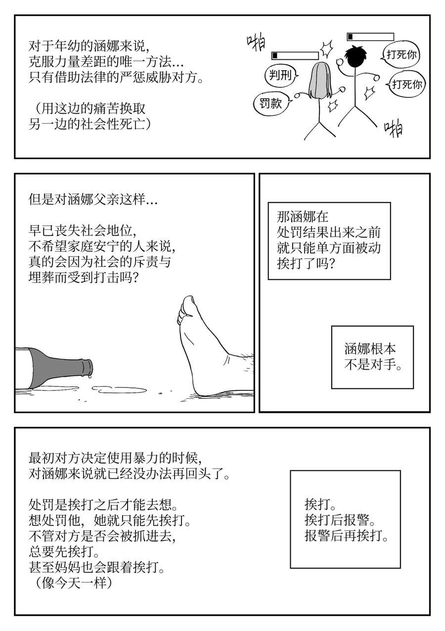 我和情敌HE了？漫画,66 家暴10图