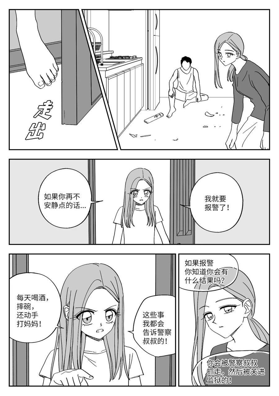 我和情敌HE了？漫画,66 家暴6图