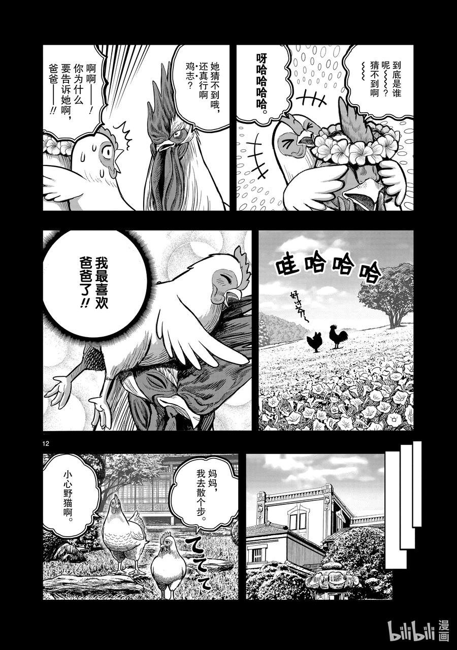 鸡斗士漫画,第19只 家鸡野鹜12图