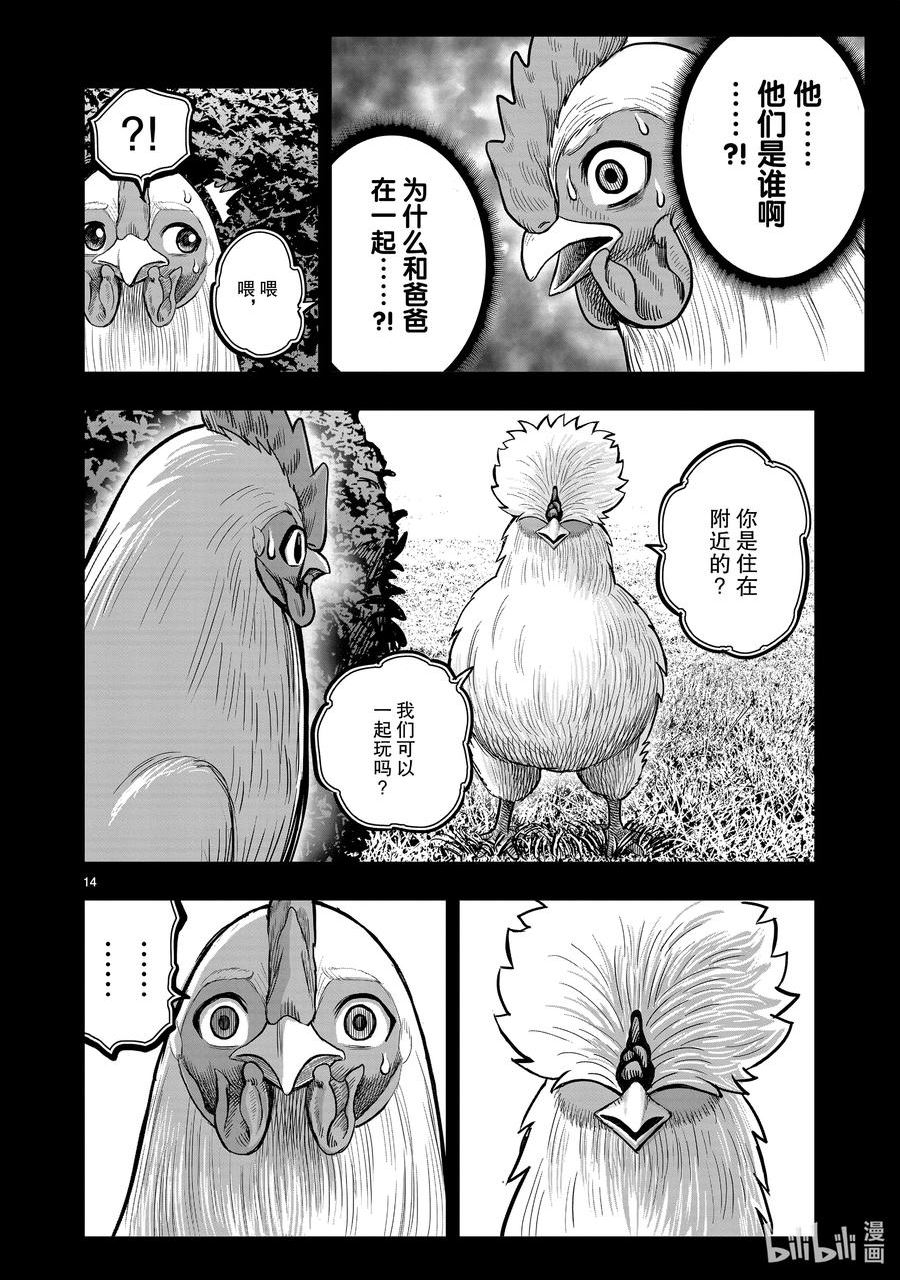 鸡斗士漫画,第19只 家鸡野鹜14图