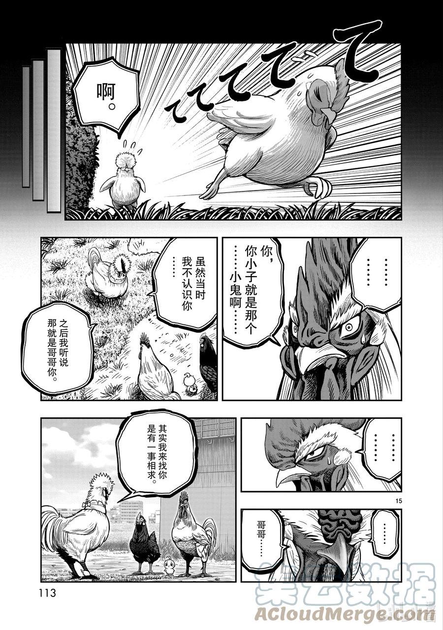 鸡斗士漫画,第19只 家鸡野鹜15图