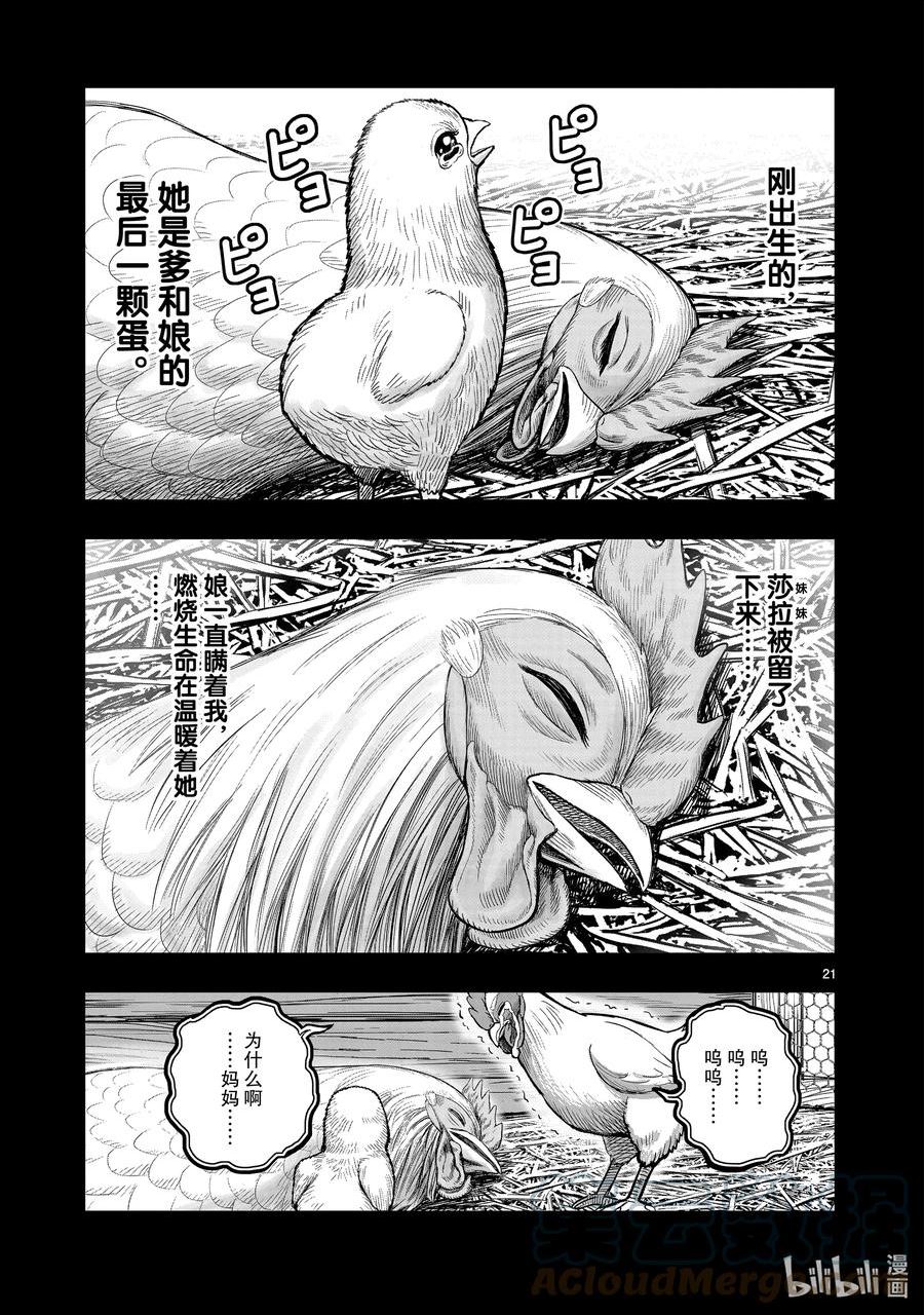 鸡斗士漫画,第19只 家鸡野鹜21图