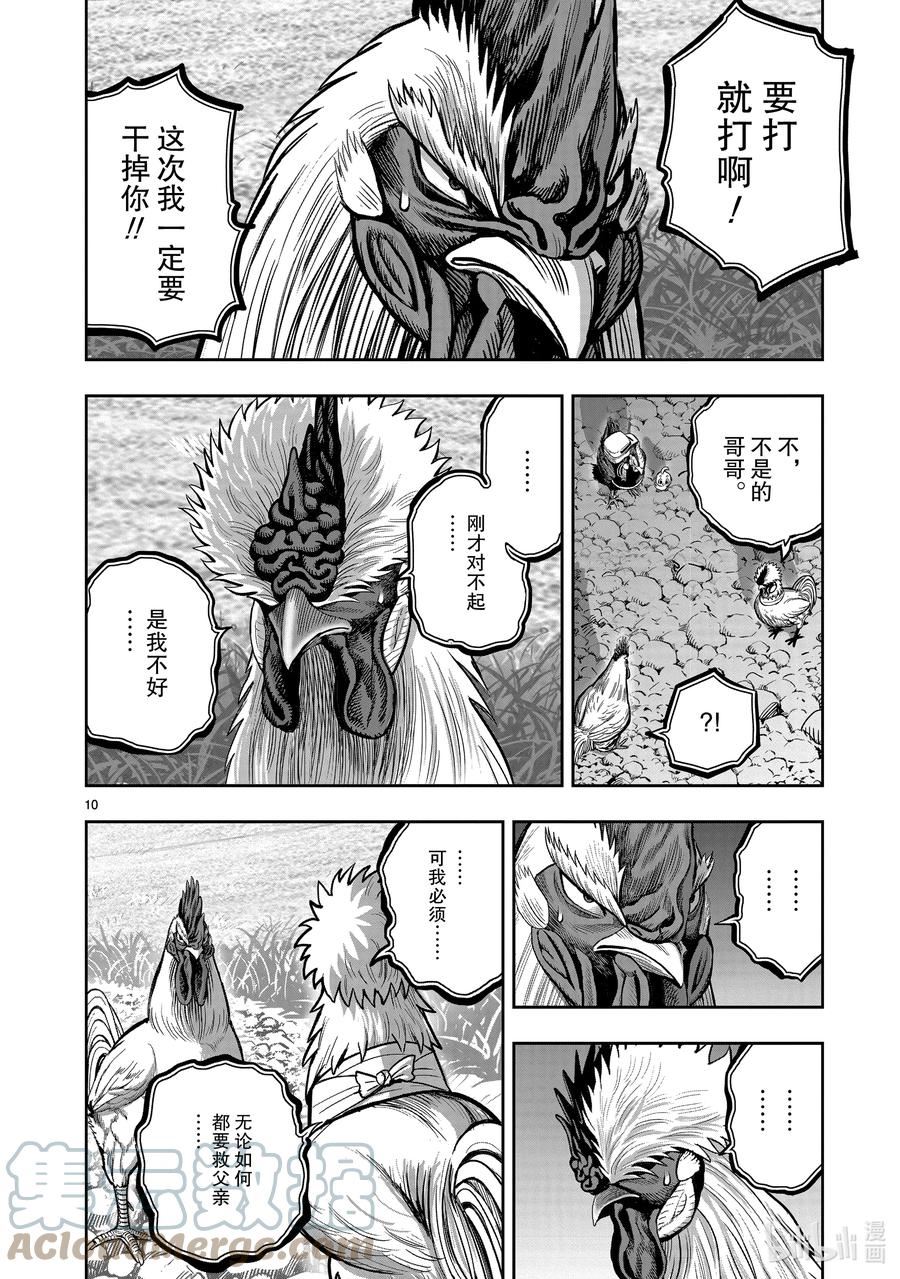 鸡斗士漫画,第20只 鸡皮鹤发10图