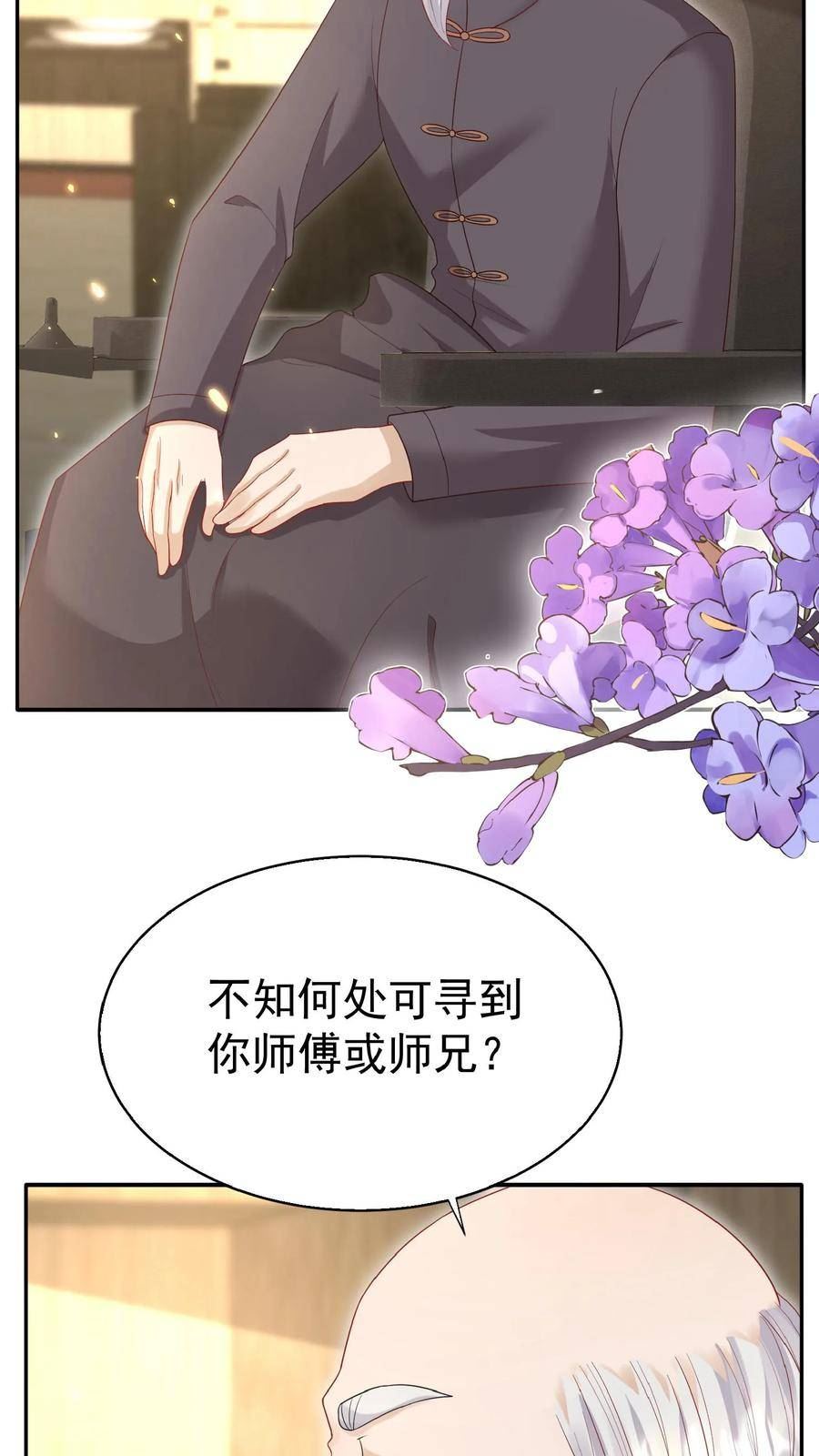 团宠萌宝四岁小师傅下山了小说免费阅读漫画,第63话 被大佬惦记12图