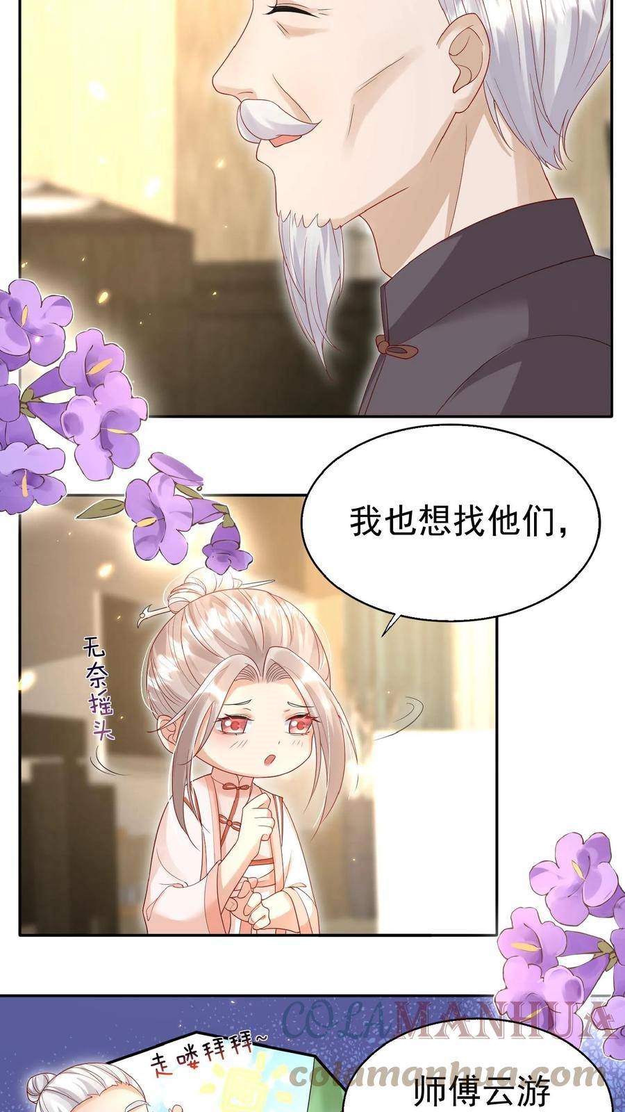 团宠萌宝四岁小师傅下山了小说免费阅读漫画,第63话 被大佬惦记13图