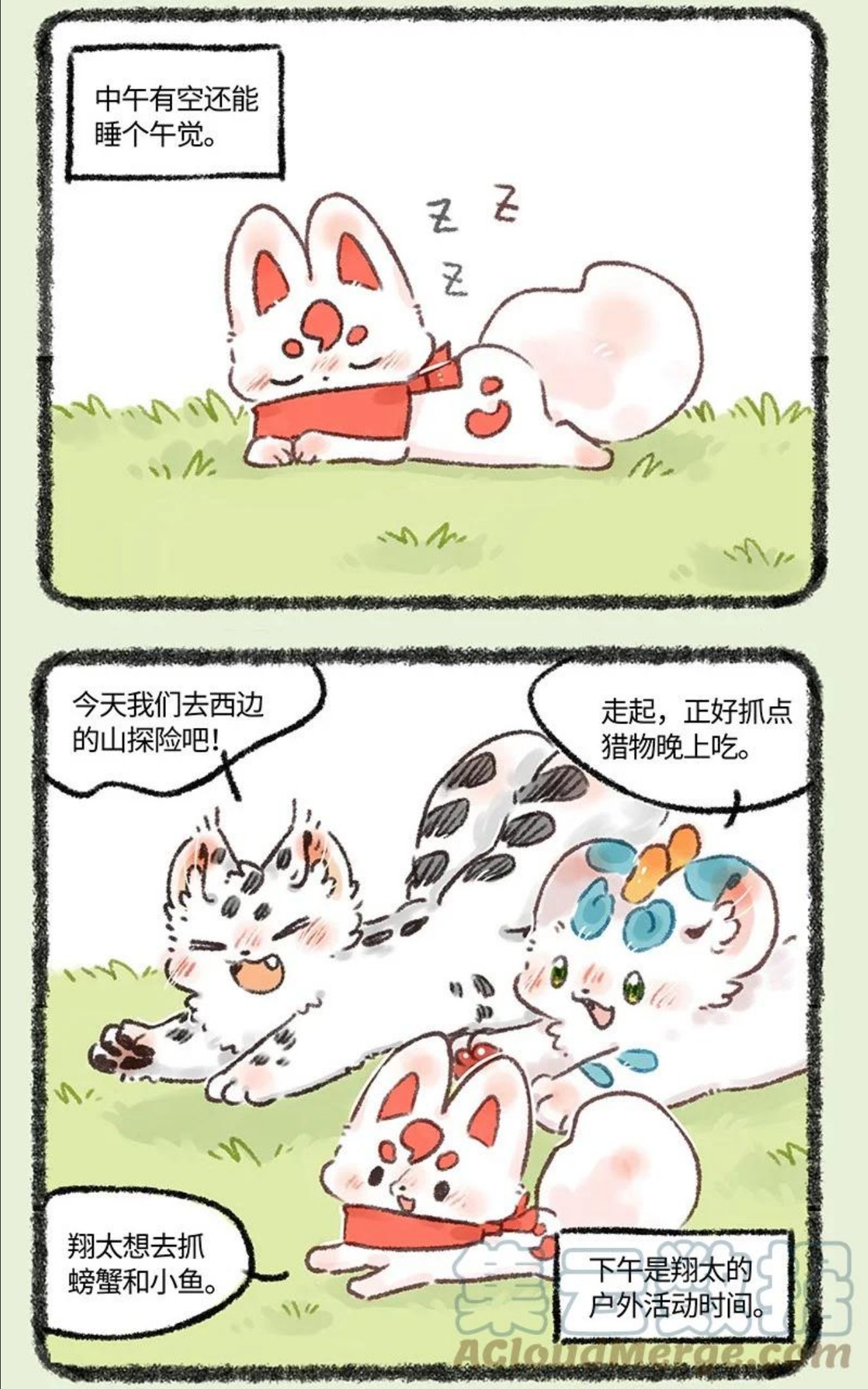 有兽焉漫画,592 翔太的一天3图