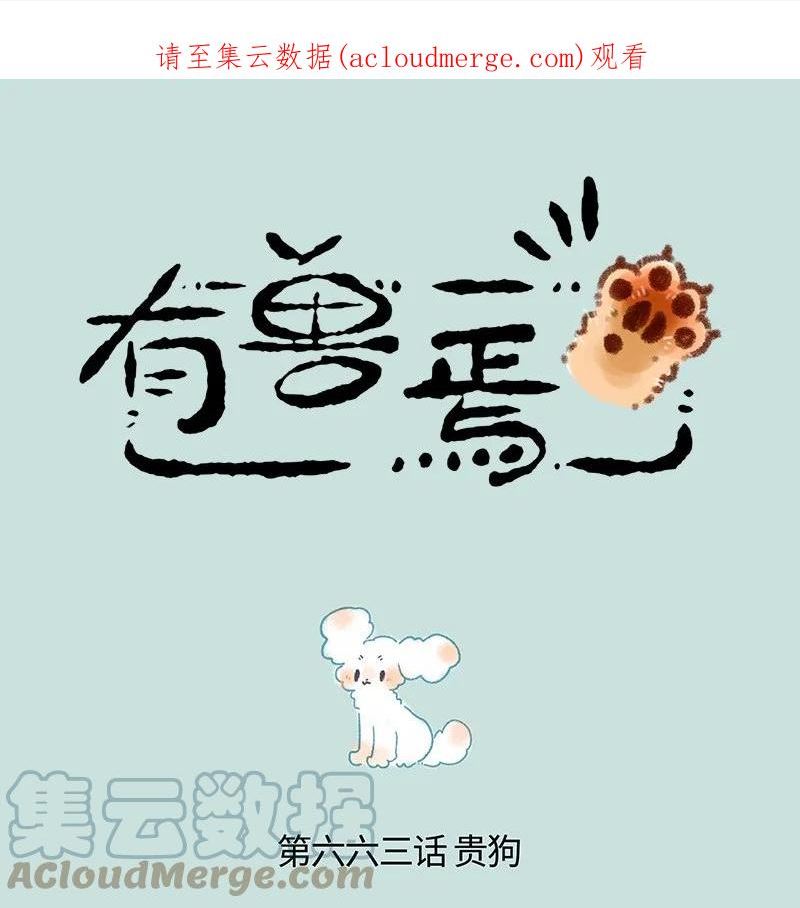 有兽焉漫画书漫画,663 兔爷的贵狗1图