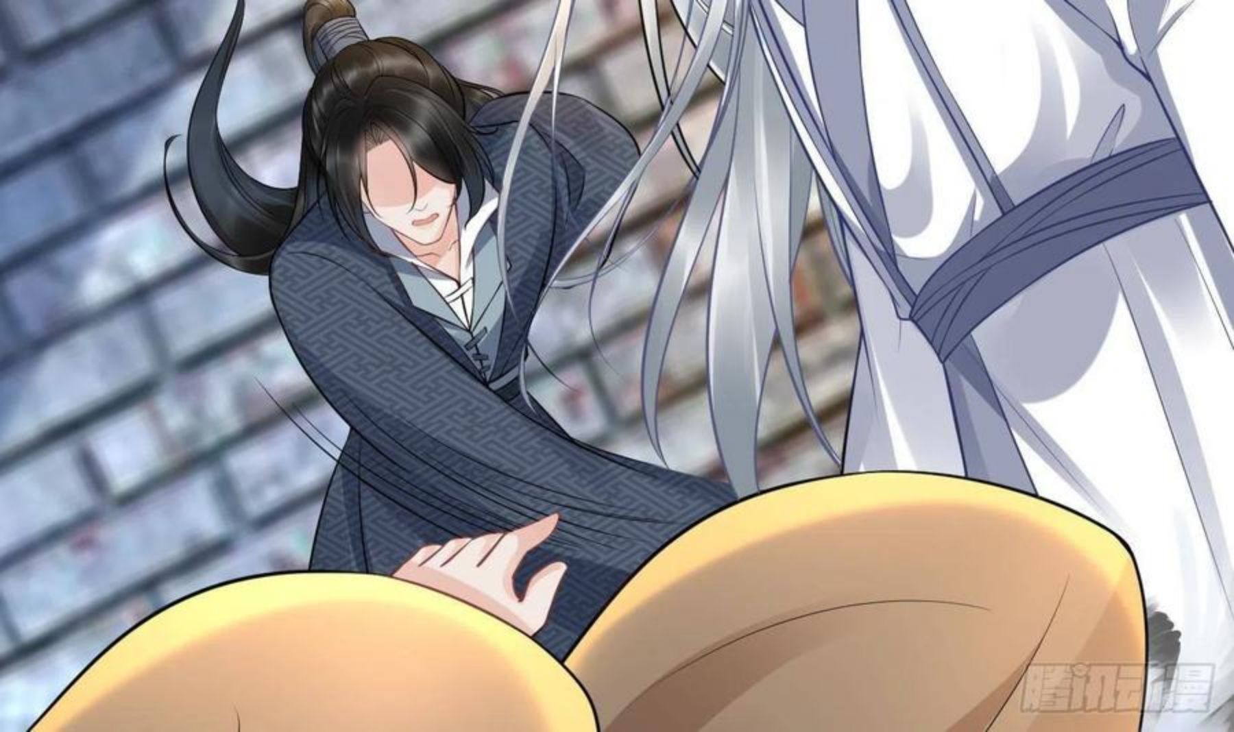 打死也不做师尊漫画,第64话 阎鹤尘，住手69图