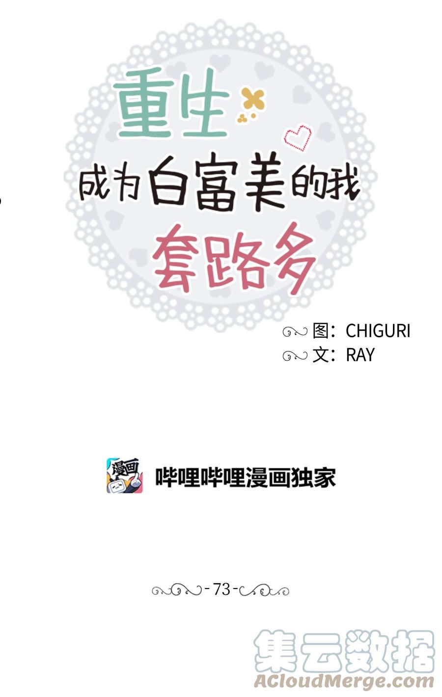 重生成为白富美的我套路多漫画,73 解开心结25图