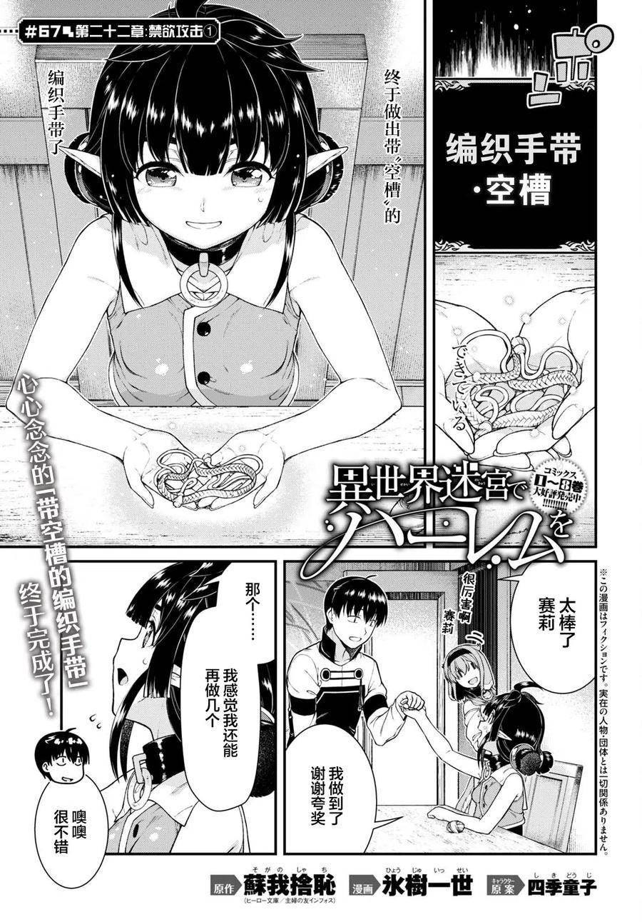 在异世界迷宫开后宫漫画,第67话2图