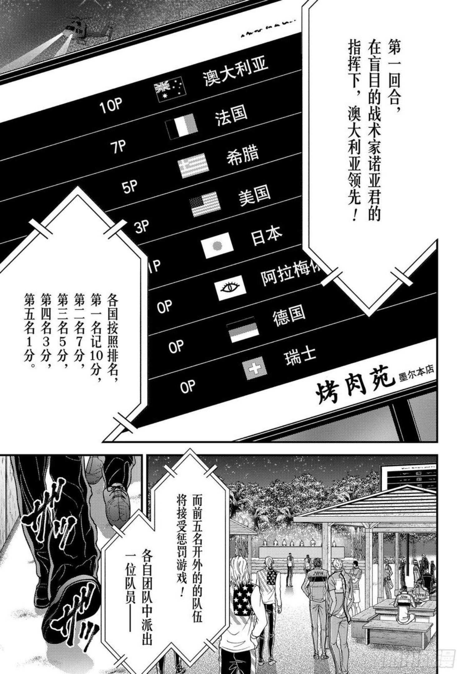 新网球王子漫画,第353话 新烤肉的王子14图