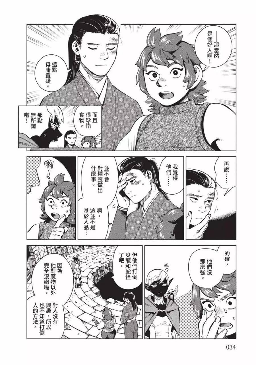 迷宫饭第一季第12集未删减版漫画,第12卷35图