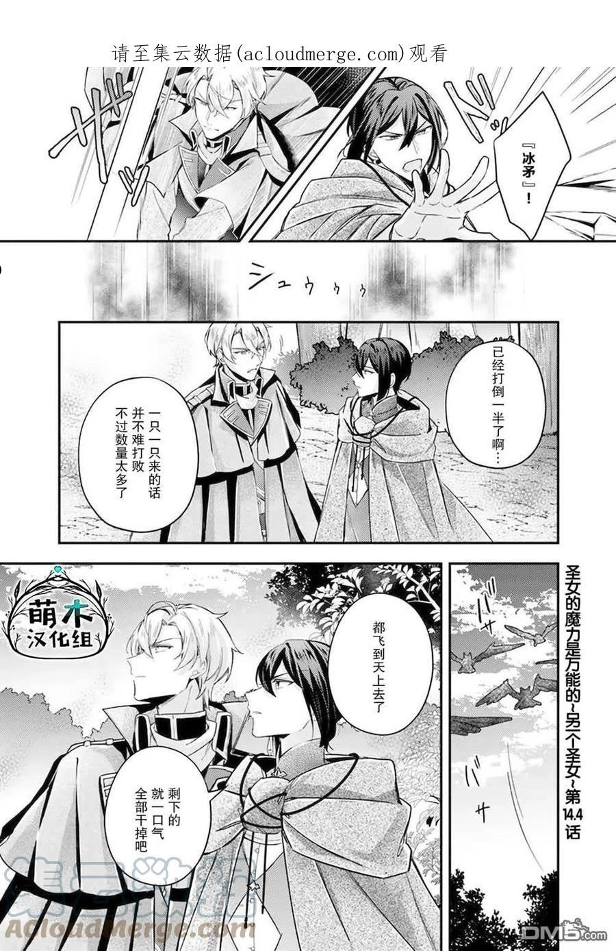 圣女的魔力是万能的动漫免费观看漫画,第14.4话1图