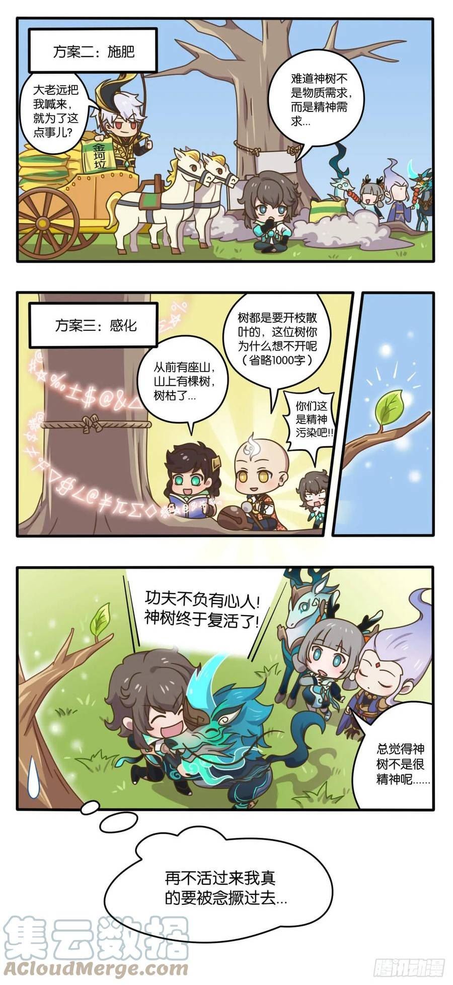 王者萌萌假日漫画,贺岁篇 与兔限英雄一起欢聚新年7图