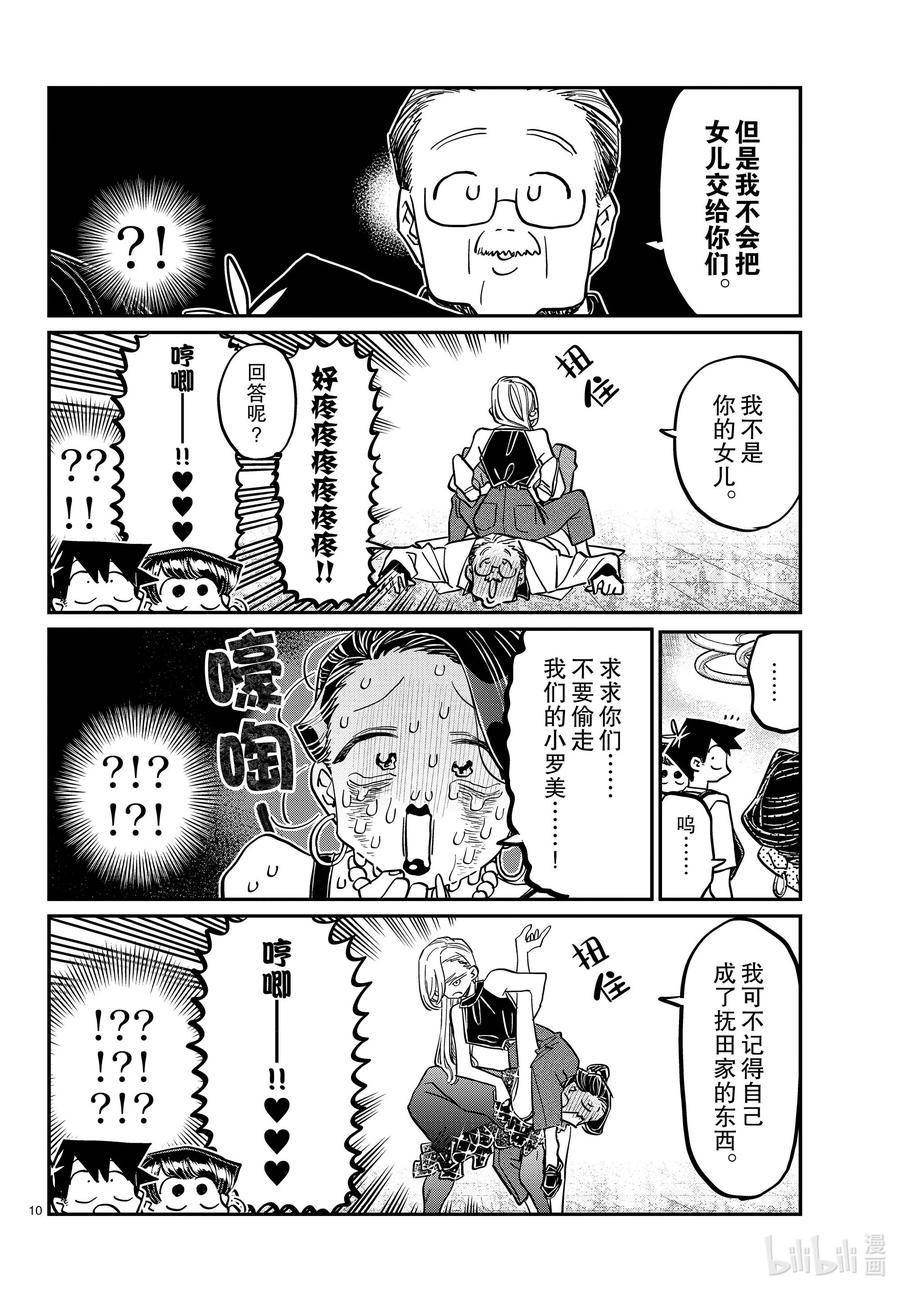 古见同学有交流障碍症动漫漫画,400 河合同学家。10图