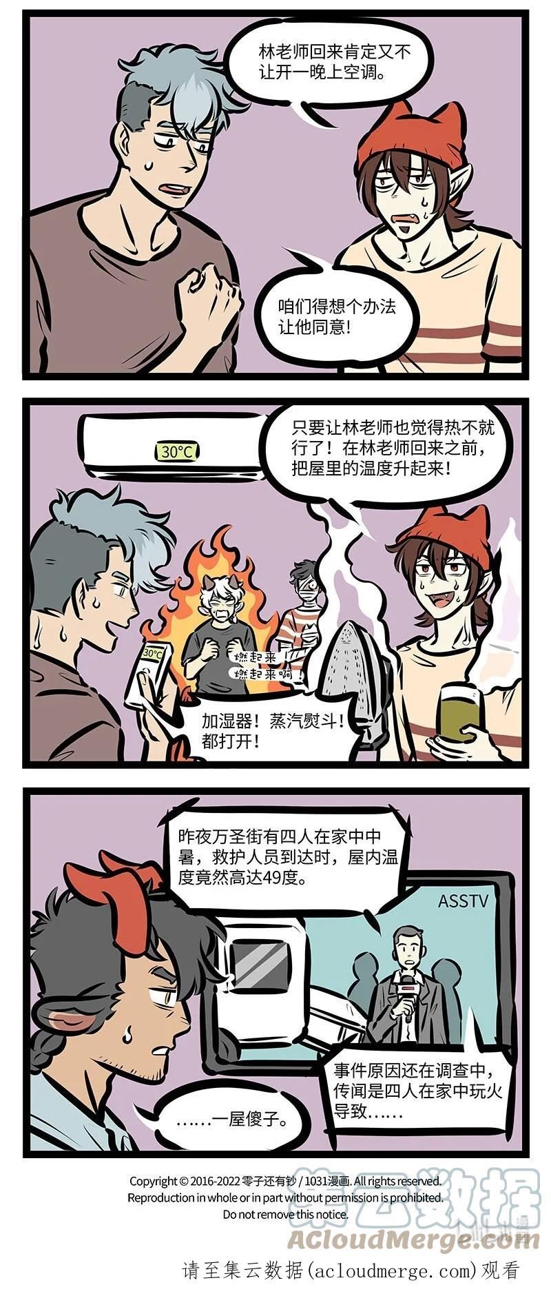 1031万圣街免费阅读下拉漫画,第650话 空调4图