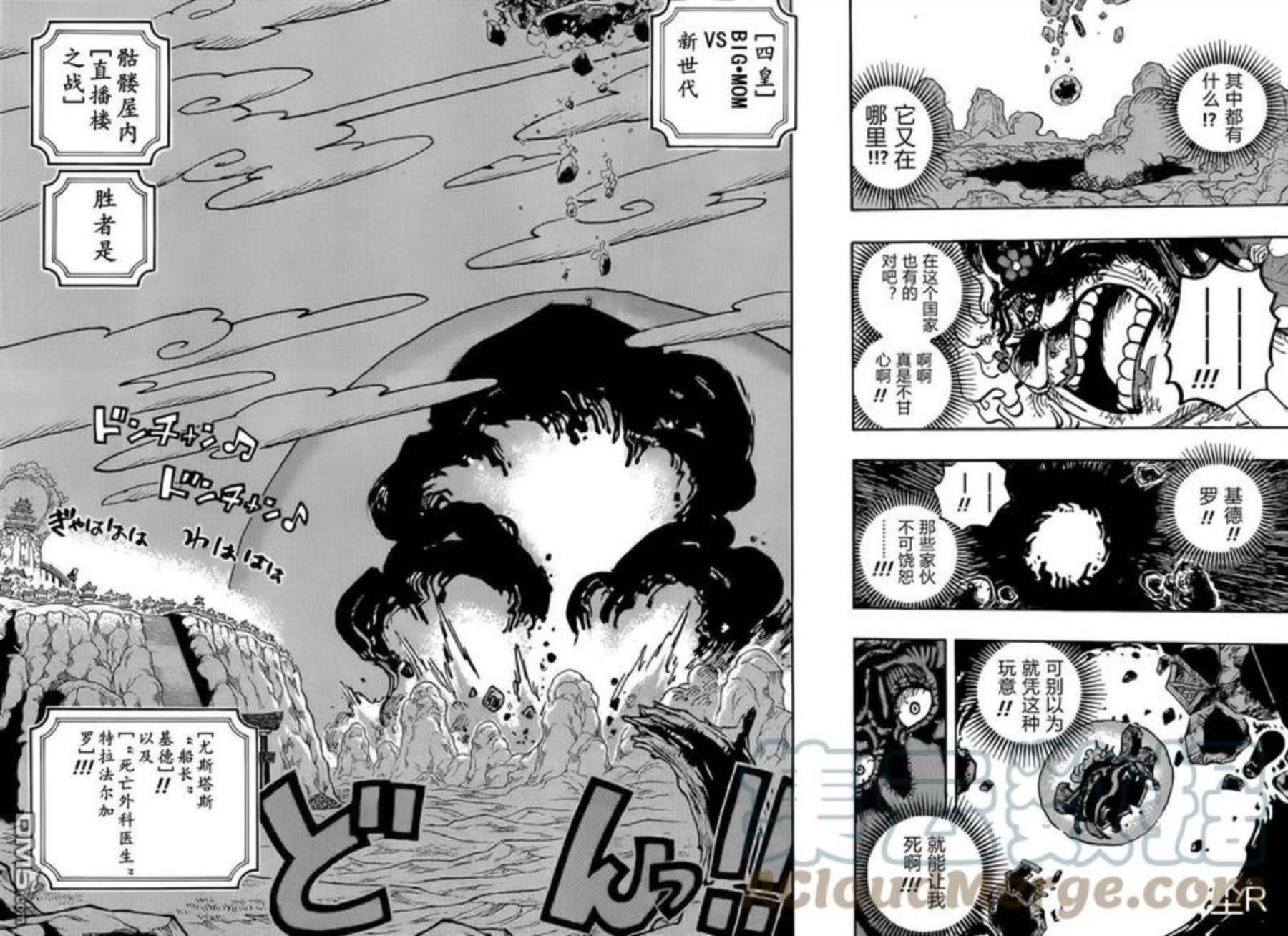 海贼王漫画,第1040话 对新世代无用的话语10图