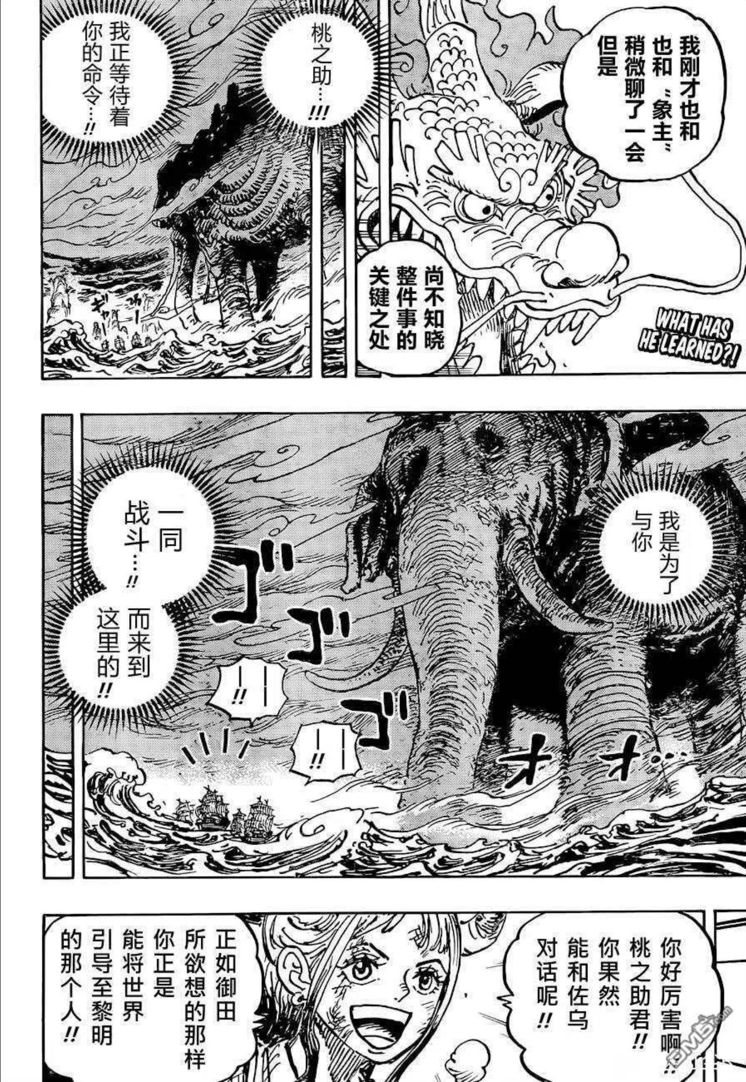 海贼王漫画,第1041话 小紫2图