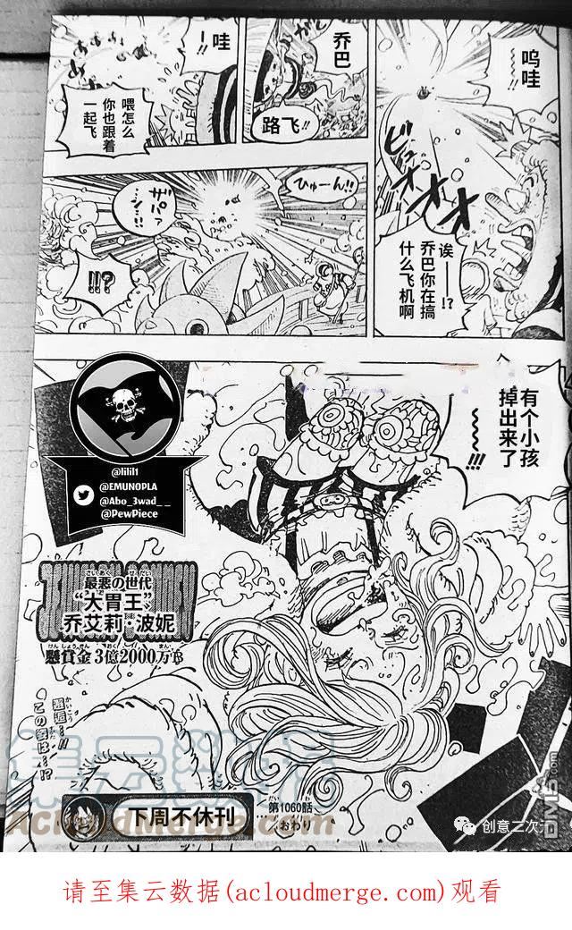 海贼王漫画,第1060话 路飞的梦想（野生版）17图