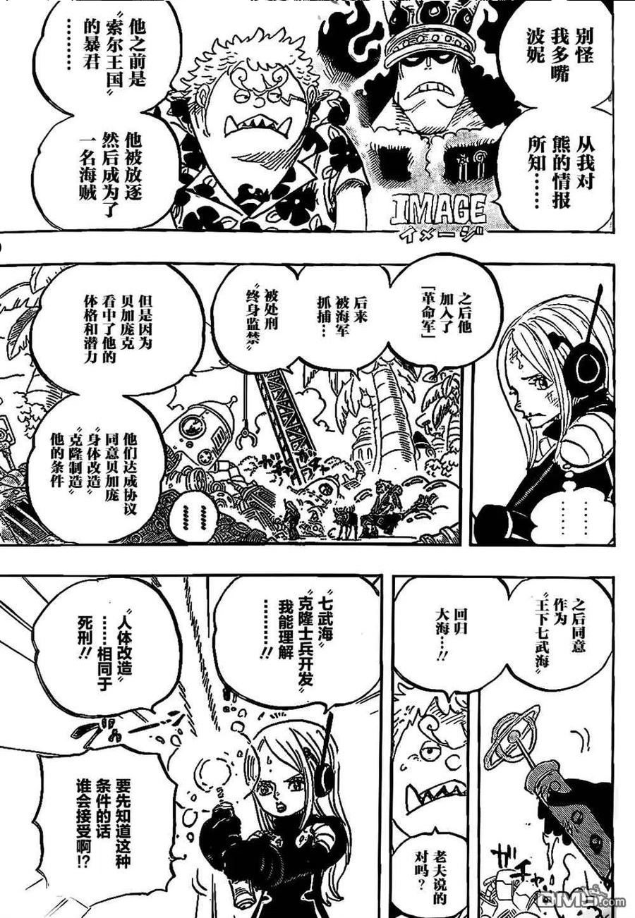 海贼王贴吧漫画,第1064话 艾格赫德研究层12图