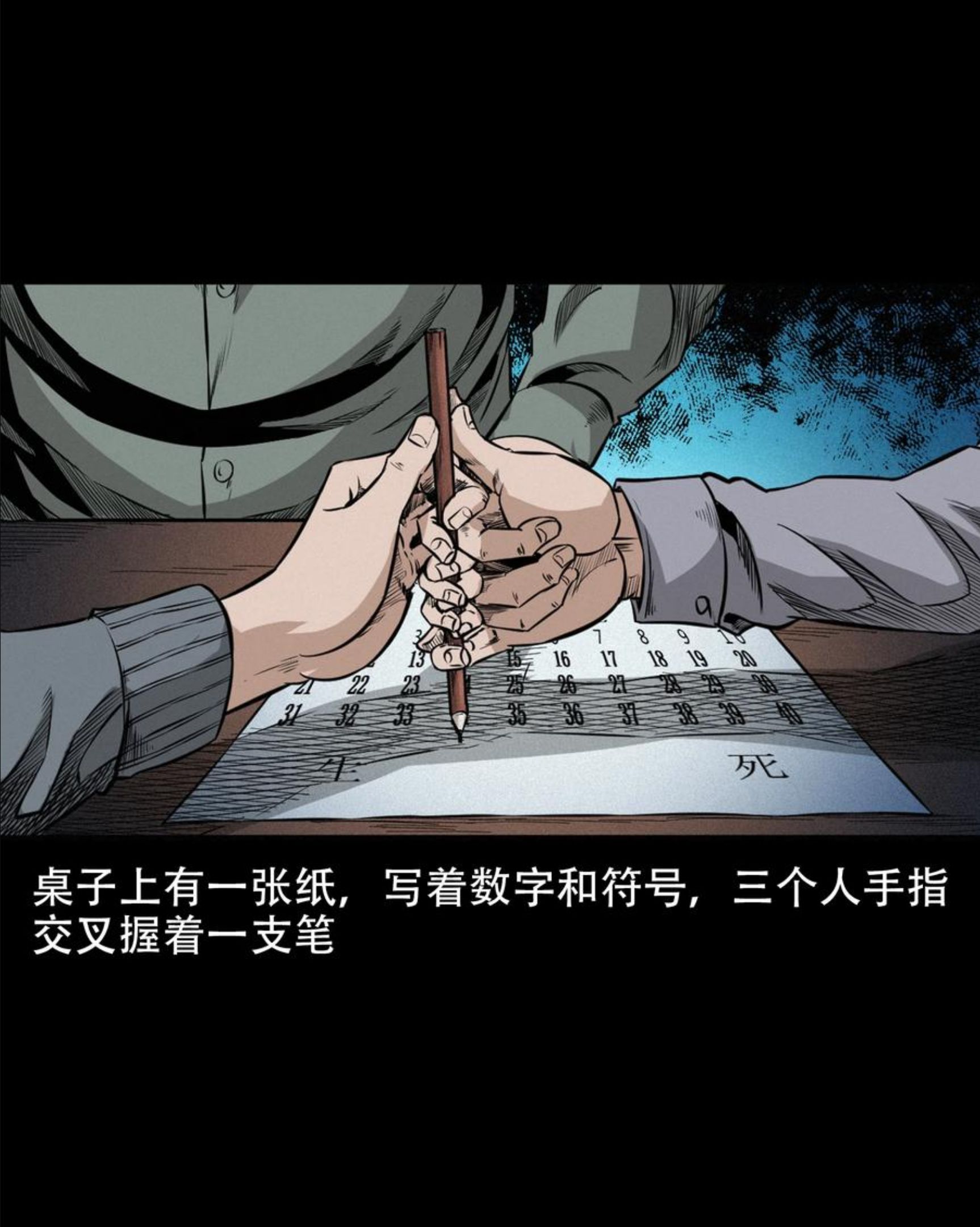 三老爷惊奇手札漫画,572 笔仙事件12图