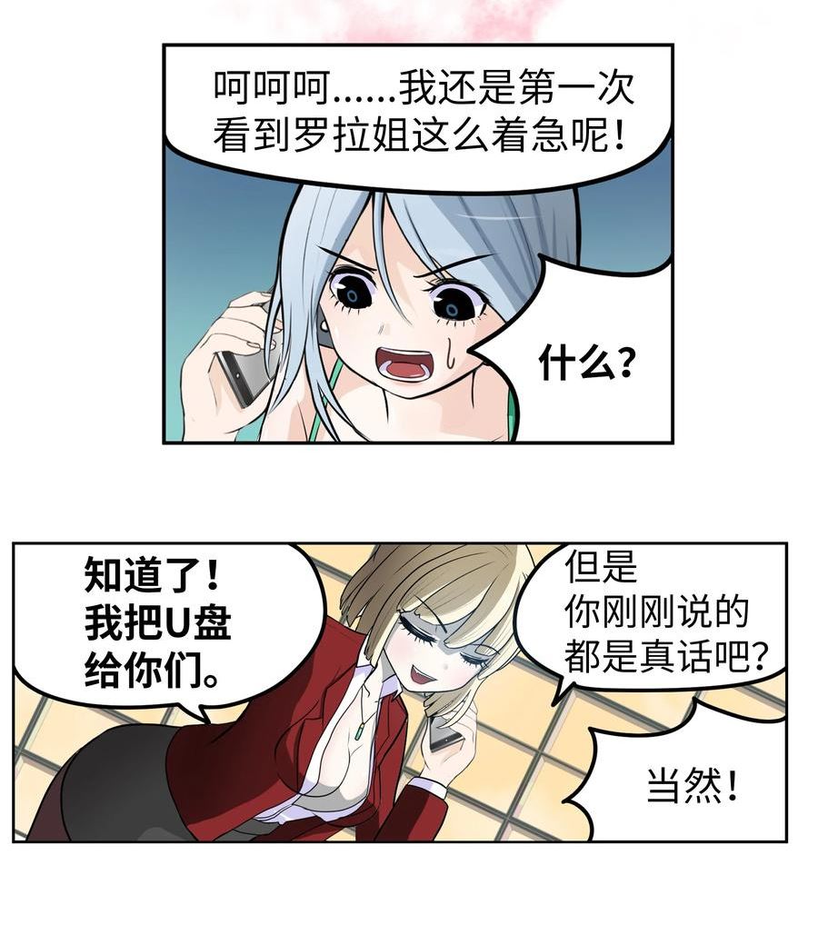 我和女神有胶集漫画,126 奇怪的U盘20图