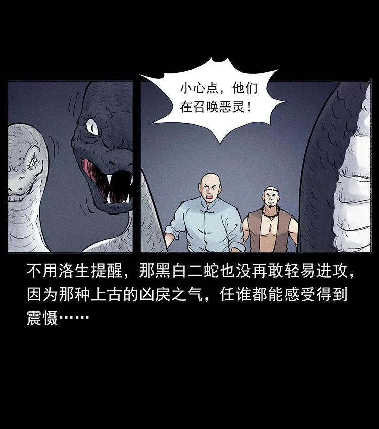 幽冥诡匠免费观看完整版漫画,外传 洛生传7 黑白双蛇81图