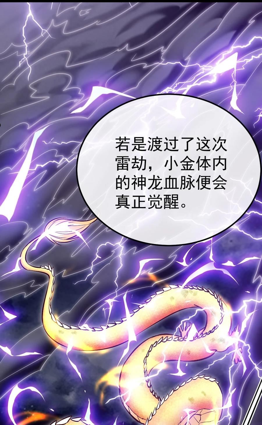 魔兽剑圣异界纵横漫画,303 小金的雷劫9图