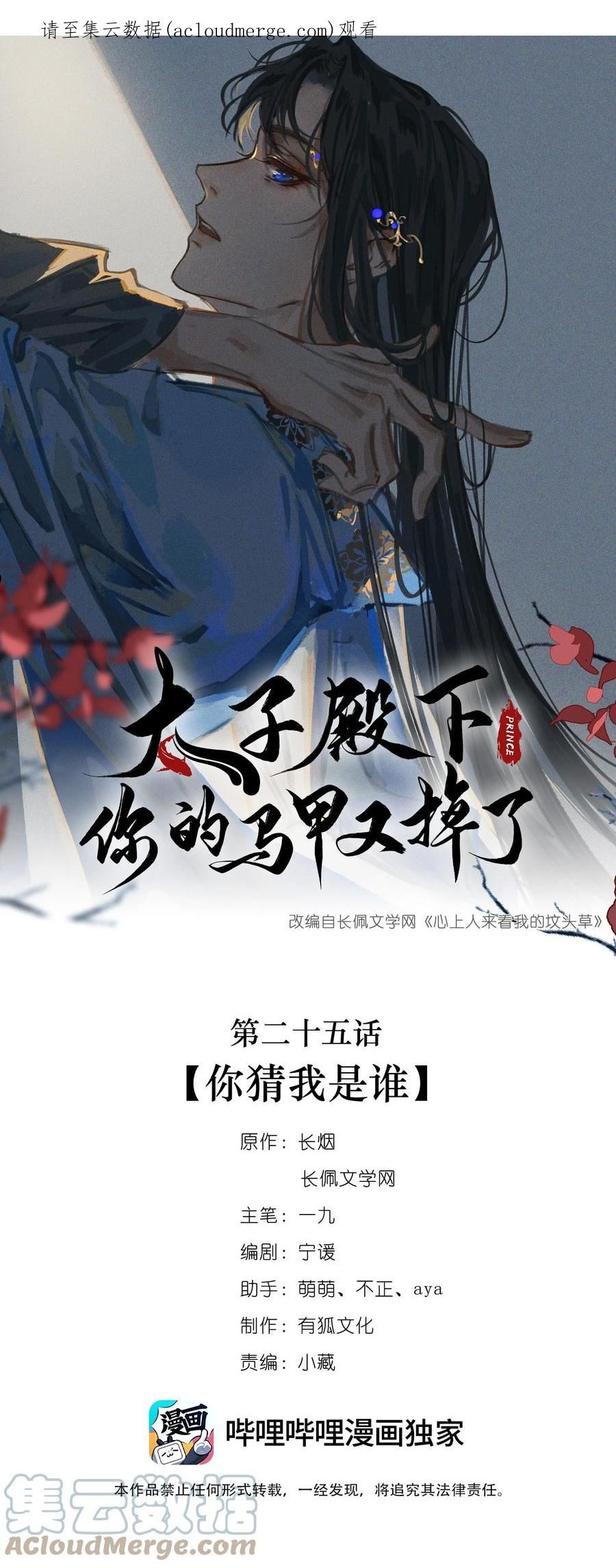 太子殿下你的马甲又掉了漫画,025 你猜我是谁1图