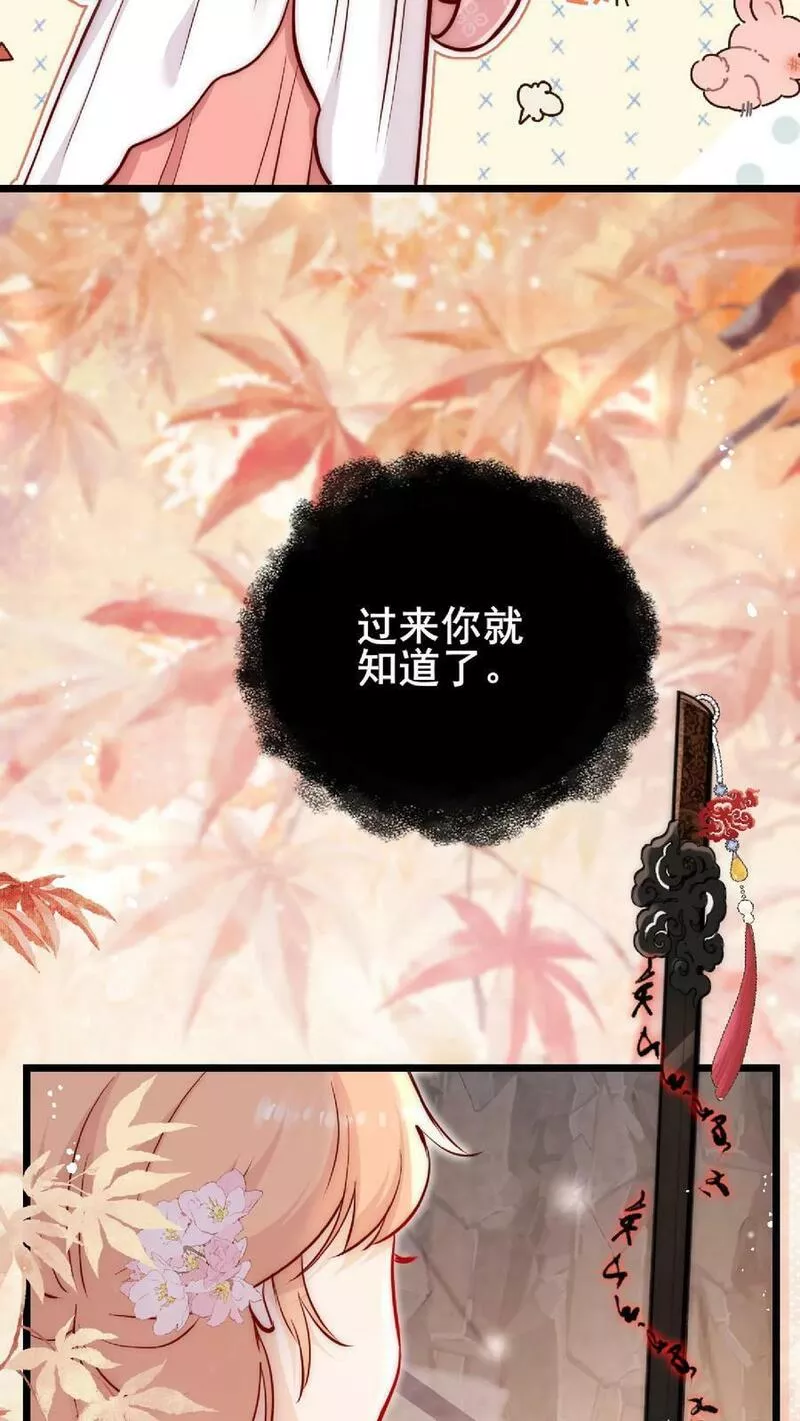 满门反派疯批唯有师妹逗比师傅身份漫画,第16话 奇怪的小黑剑26图