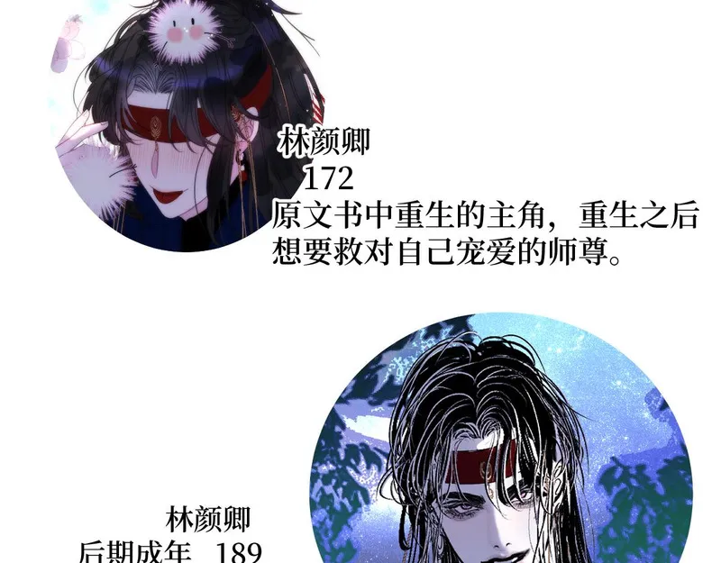 穿书后与师尊的二三事漫画,看不见的脸48图