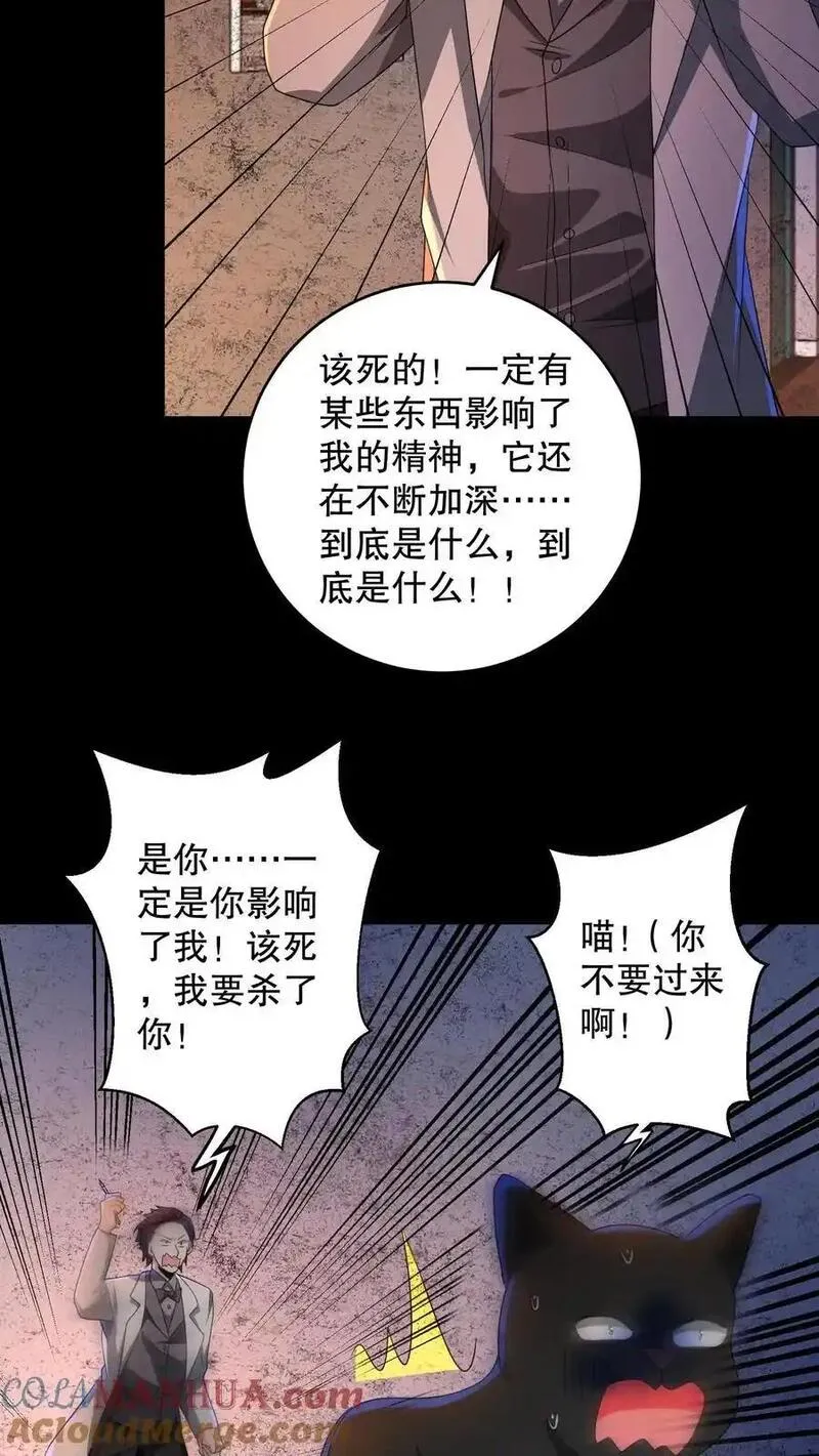 规则怪谈开局化身逼兜战神 漫画漫画,第173话 白猫还是黑猫？27图