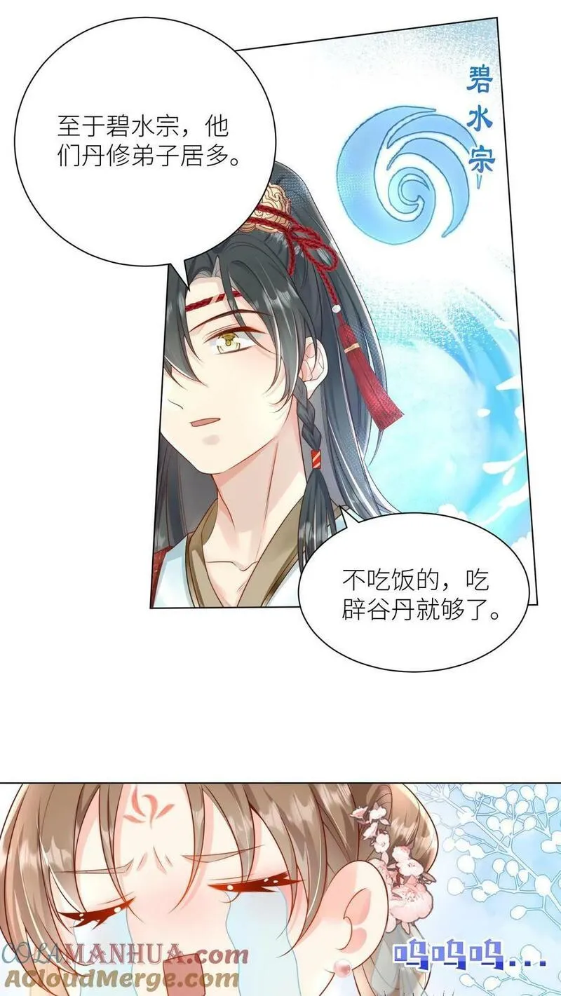 小师妹明明超强却过分沙雕漫画,第4话 无证飞行使不得啊！13图