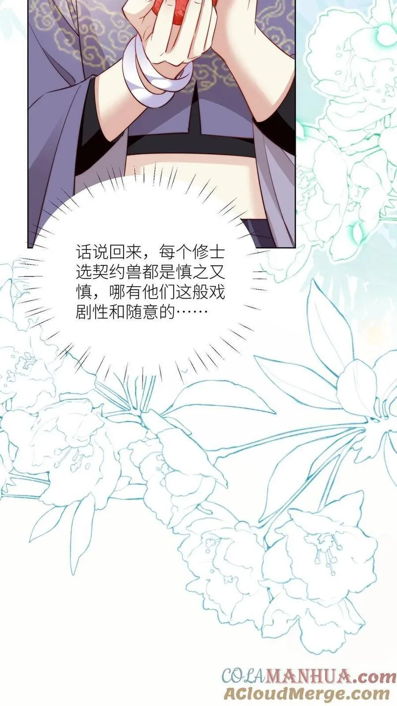 小师妹明明超强却过分沙雕漫画,第70话 鸡要养肥了再吃！11图