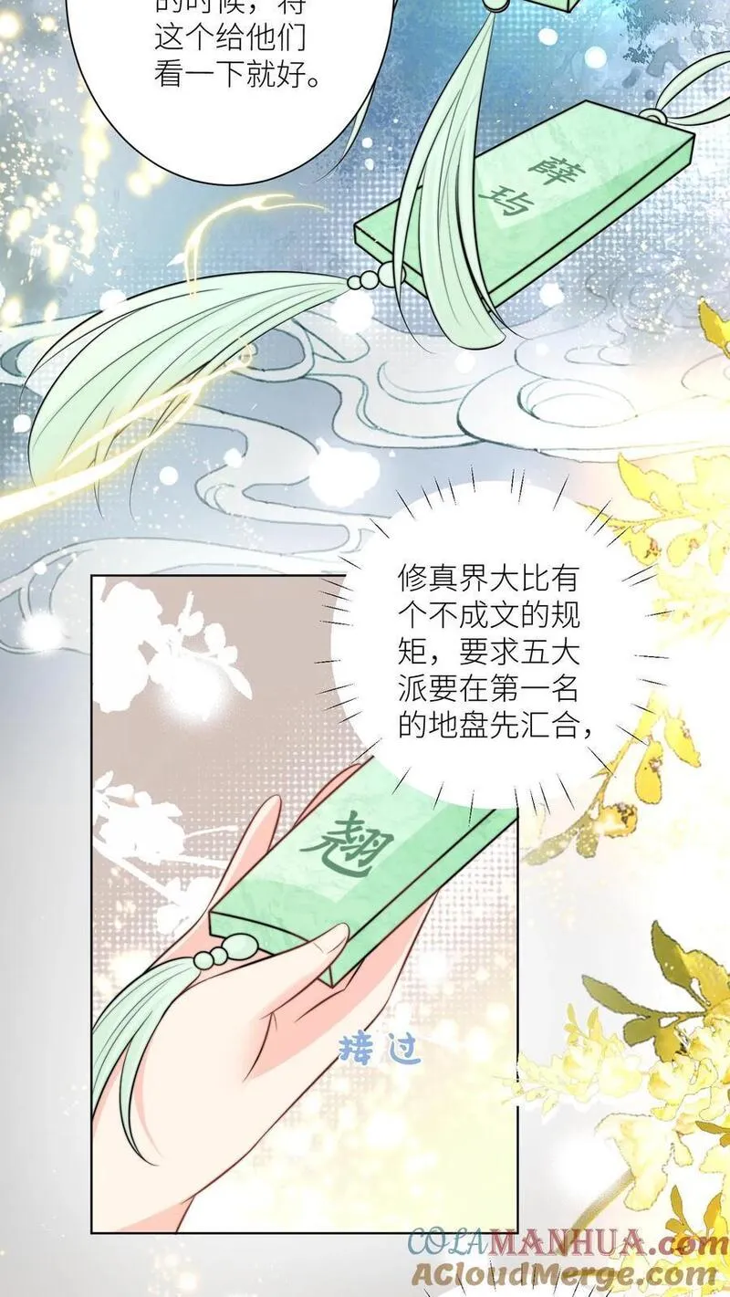 小师妹明明超强却过分沙雕漫画,第93话 比起亲传还是外门爽啊19图