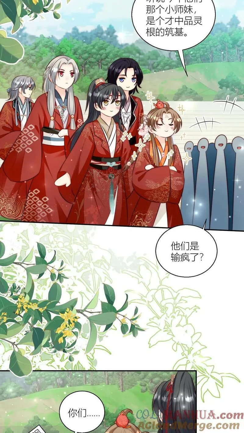 小师妹明明超强却过分沙雕漫画,第98话 丢脸丢到宗门大比上去了19图