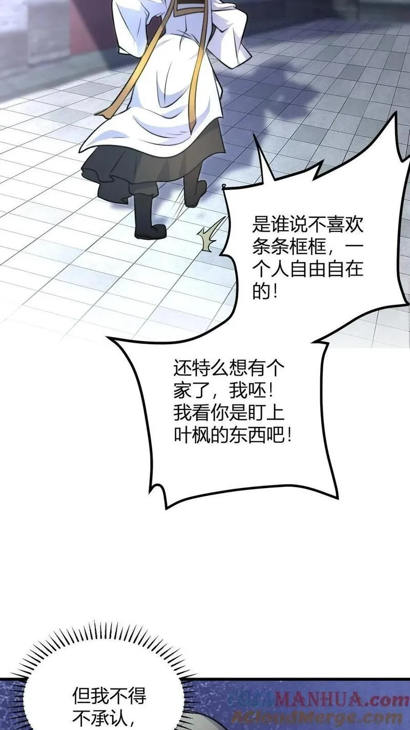 无敌从败家开始!叶枫漫画,第45话 好好说话别拆我门3图