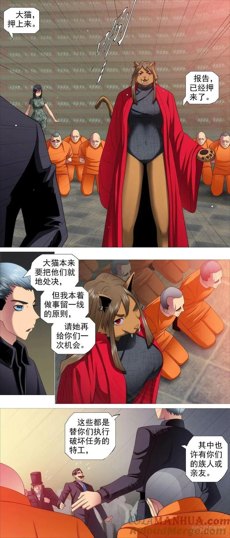 铁姬钢兵漫画,我很宽容6图