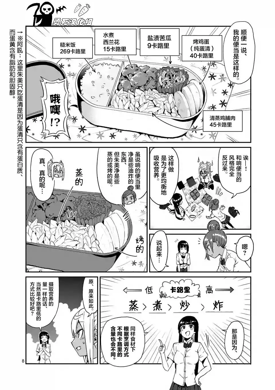 肌肉少女：哑铃，能举多少公斤？漫画,第7话8图