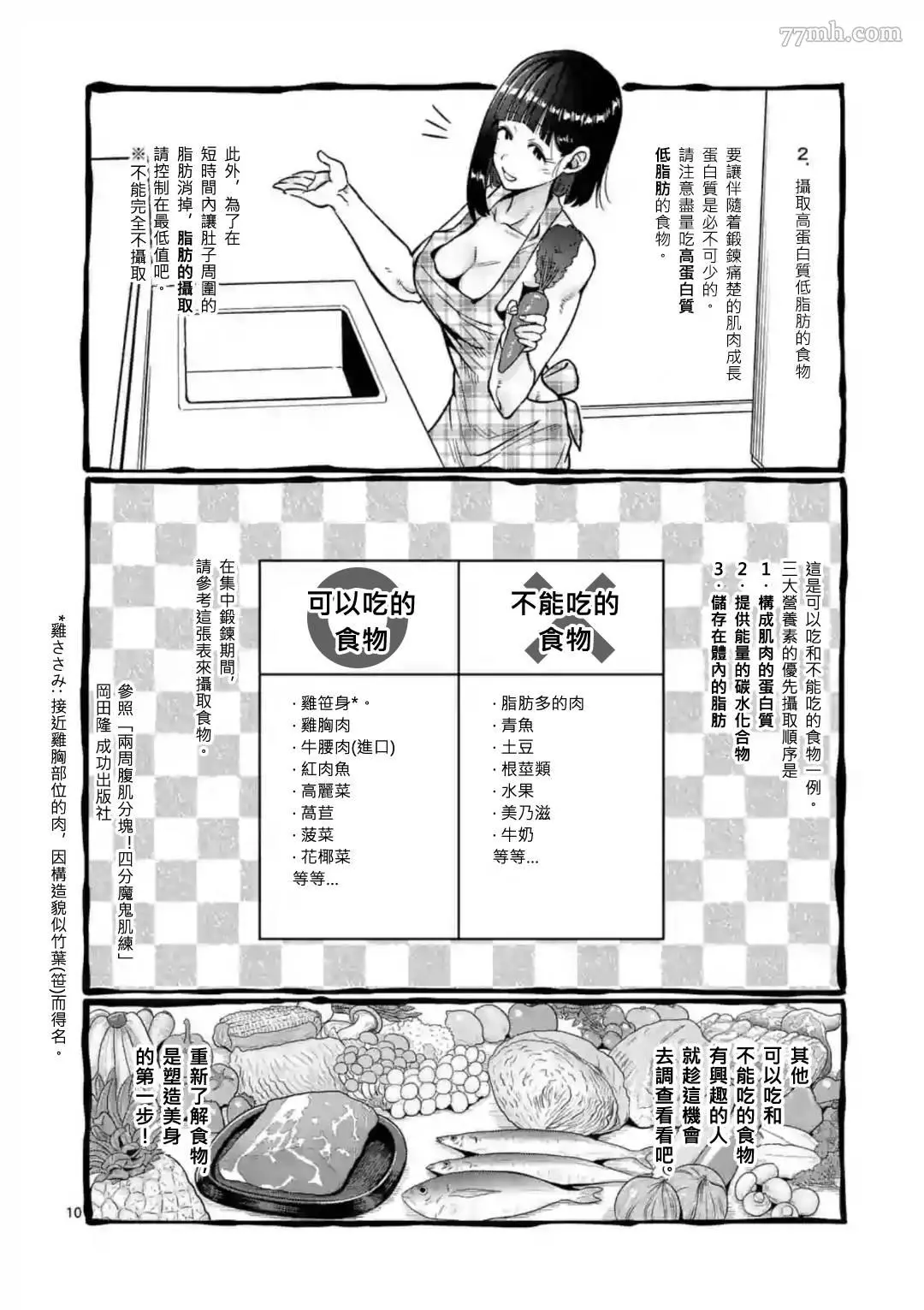 哑铃一般举多重漫画,第63话10图